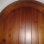 arched interior door